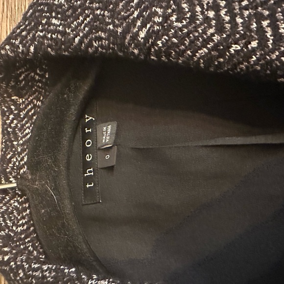 Theory Wool Blend Jacket Size 0 New - Picture 7 of 13